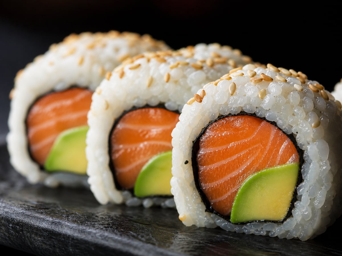 California z krewetką - pozycja menu Panda Sushi